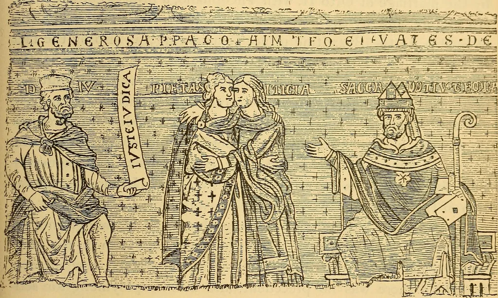 An illustration from History of mediaeval art, 1887, leaf 448