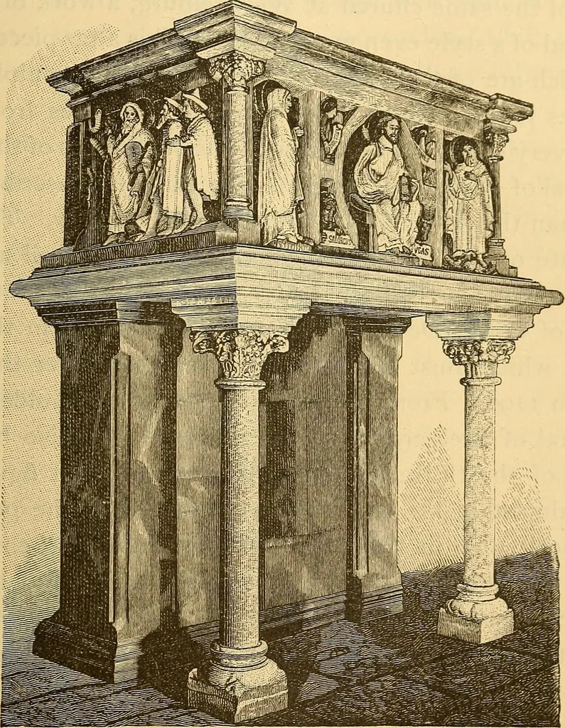 An illustration from History of mediaeval art, 1887, leaf 482