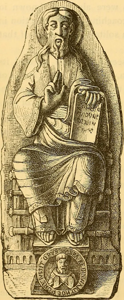 An illustration from History of mediaeval art, 1887, leaf 485