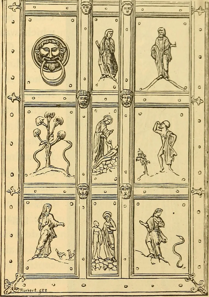An illustration from History of mediaeval art, 1887, leaf 488