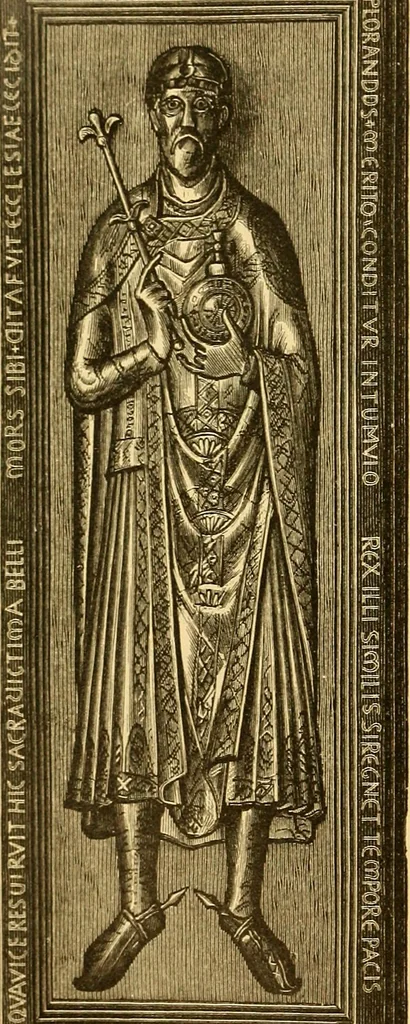 An illustration from History of mediaeval art, 1887, leaf 489