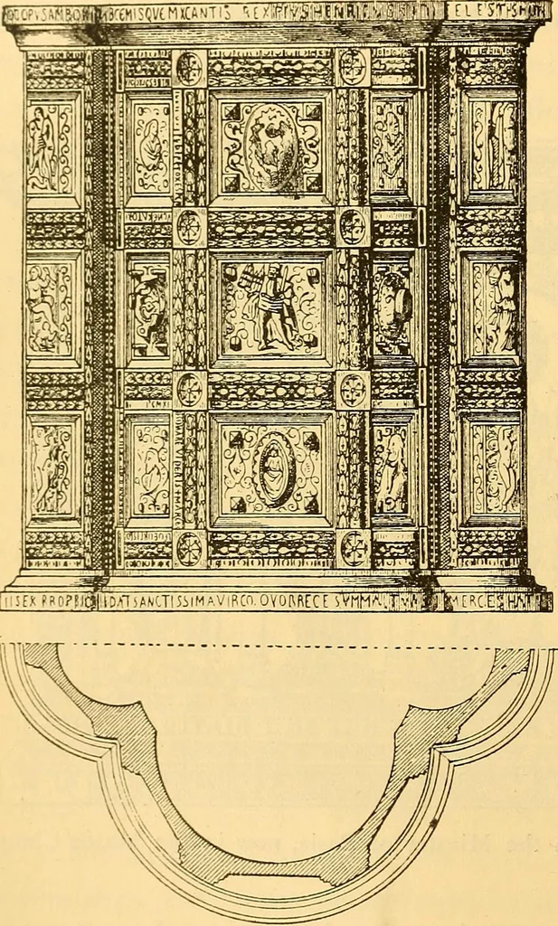 An illustration from History of mediaeval art, 1887, leaf 493