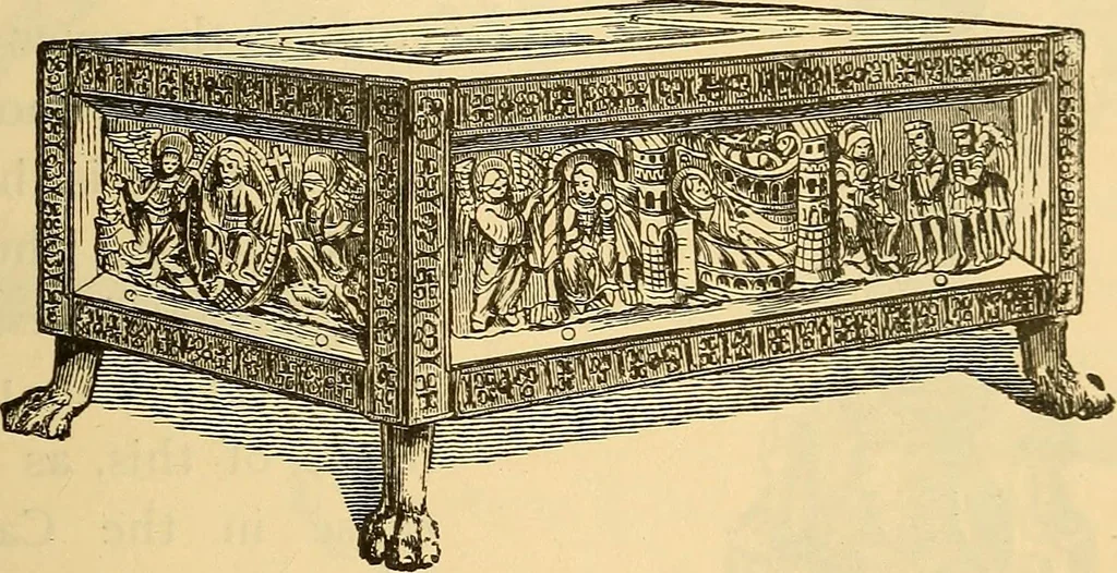 An illustration from History of mediaeval art, 1887, leaf 496