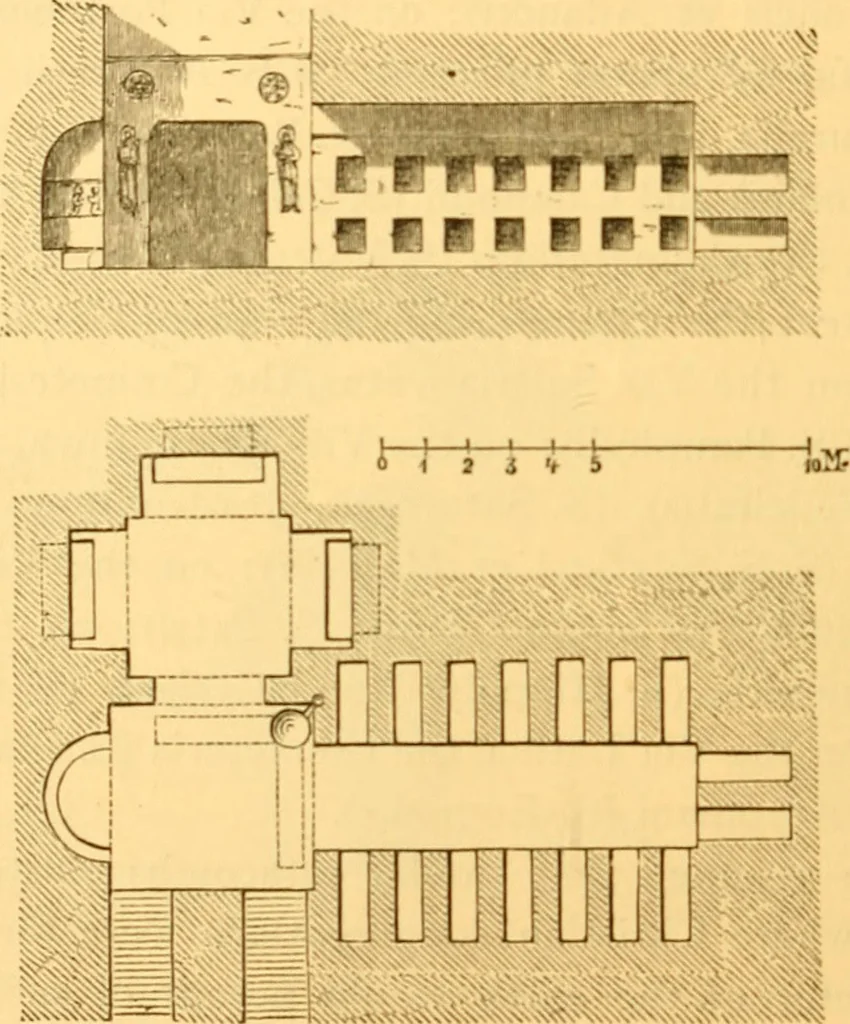 An illustration from History of mediaeval art, 1887, leaf 51