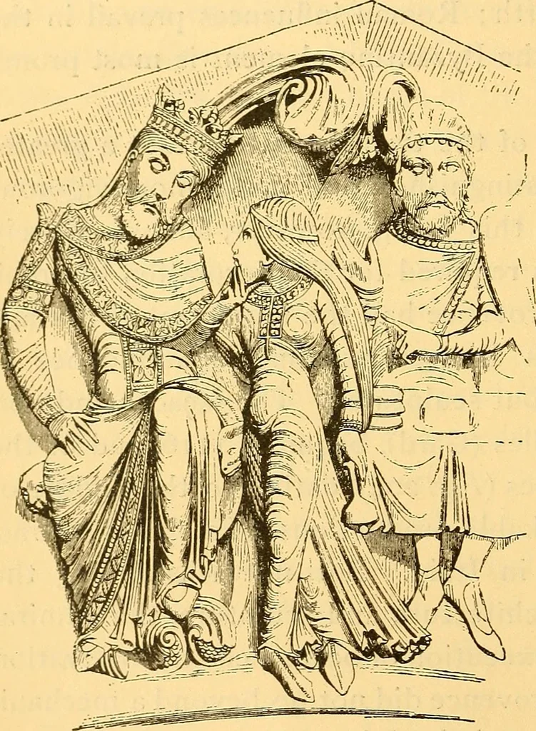 An illustration from History of mediaeval art, 1887, leaf 511
