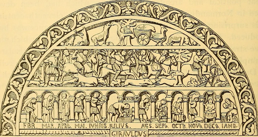 An illustration from History of mediaeval art, 1887, leaf 513