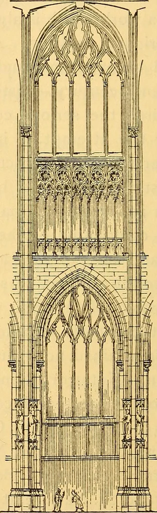 An illustration from History of mediaeval art, 1887, leaf 551