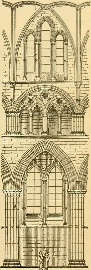 An illustration from History of mediaeval art, 1887, leaf 562