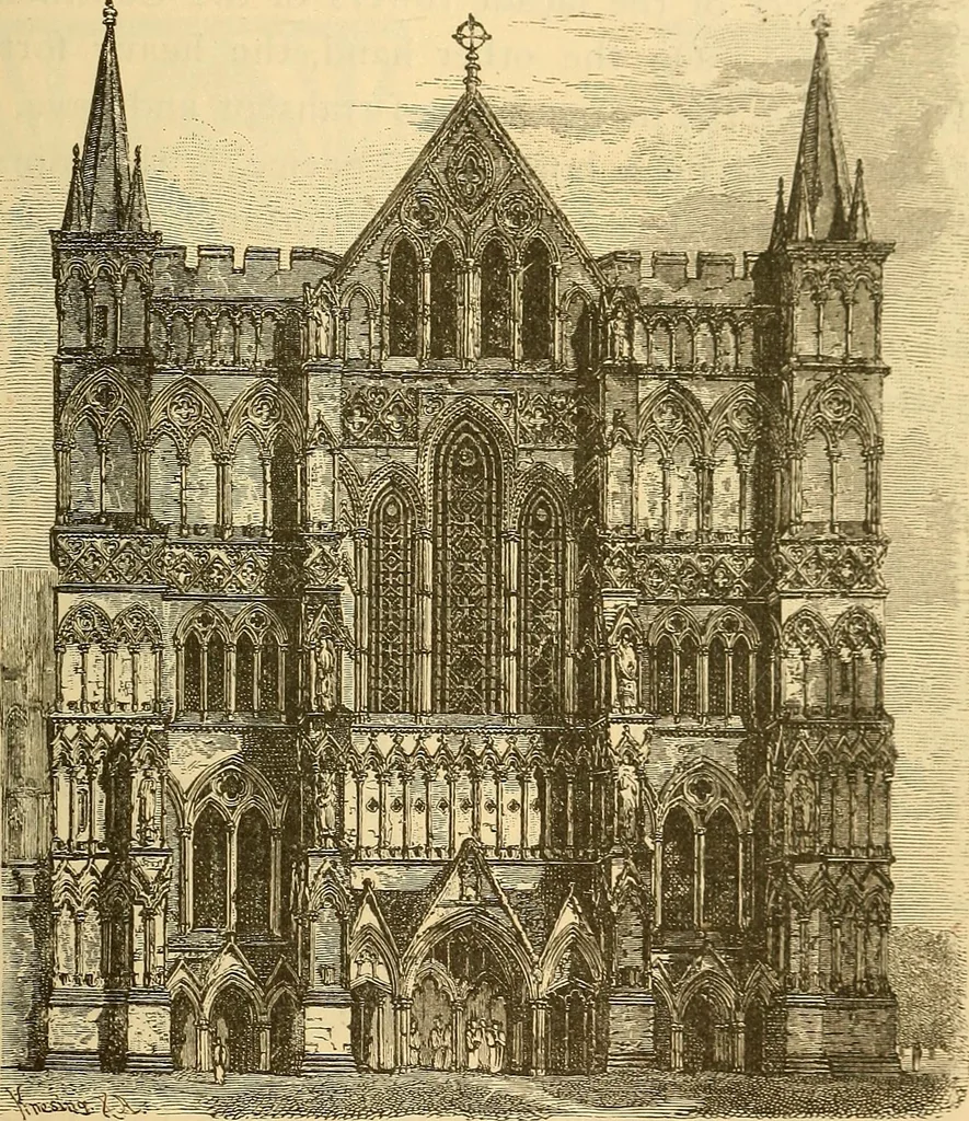 An illustration from History of mediaeval art, 1887, leaf 564