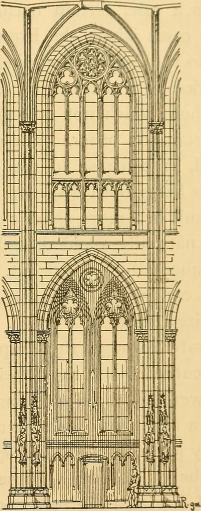 An illustration from History of mediaeval art, 1887, leaf 588