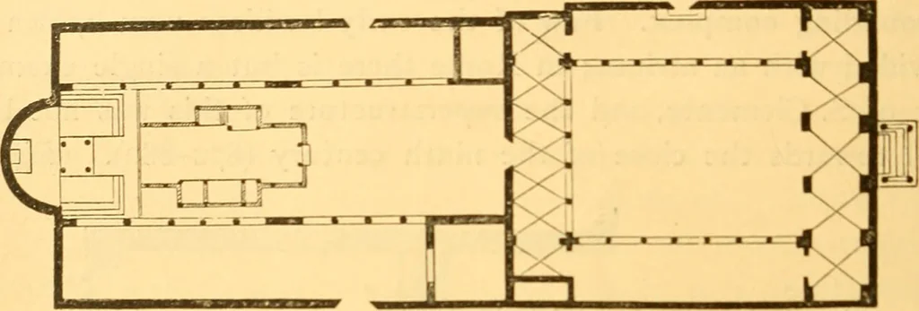 An illustration from History of mediaeval art, 1887, leaf 61