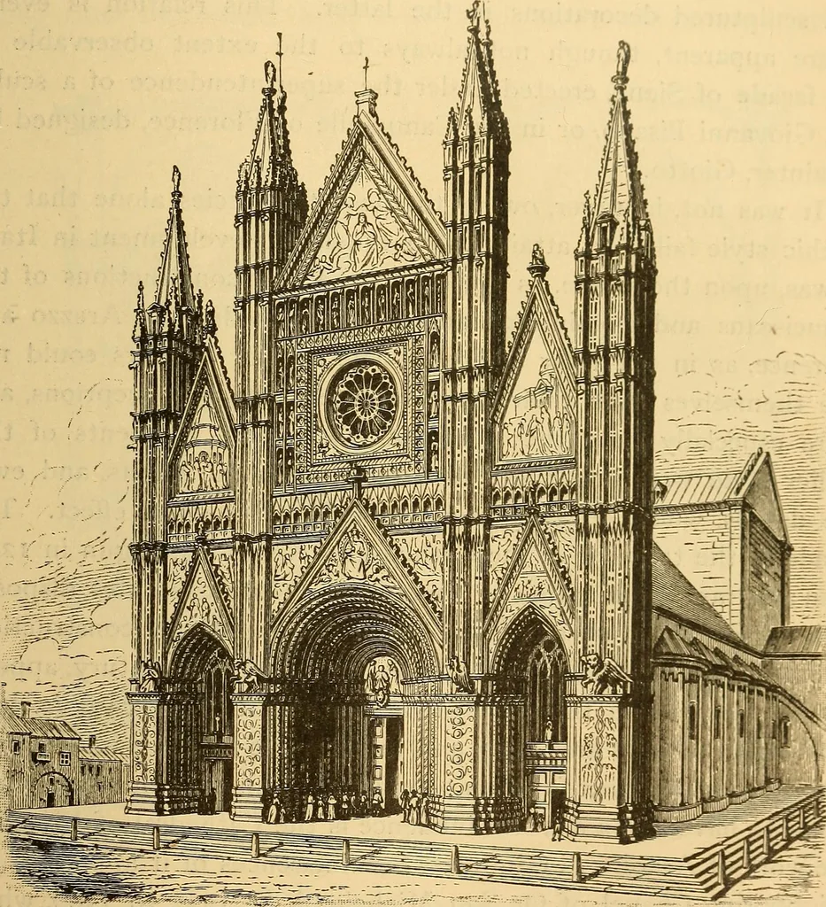 An illustration from History of mediaeval art, 1887, leaf 612