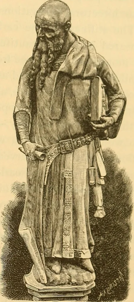 An illustration from History of mediaeval art, 1887, leaf 642