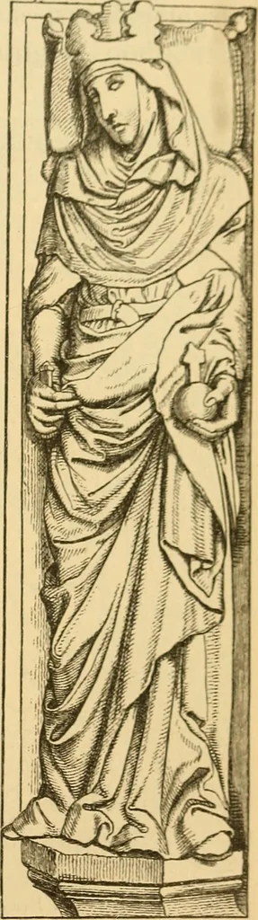 An illustration from History of mediaeval art, 1887, leaf 654