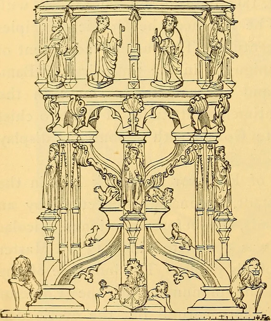An illustration from History of mediaeval art, 1887, leaf 667