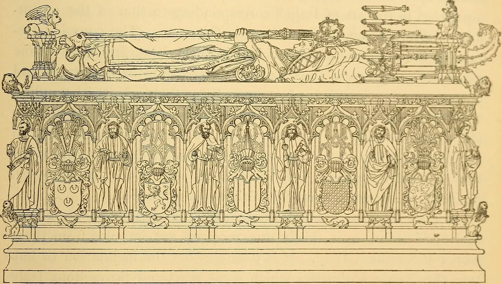 An illustration from History of mediaeval art, 1887, leaf 668