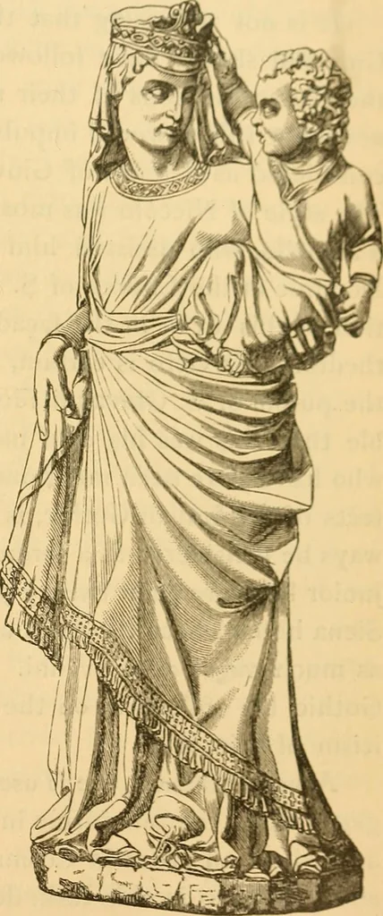 An illustration from History of mediaeval art, 1887, leaf 674