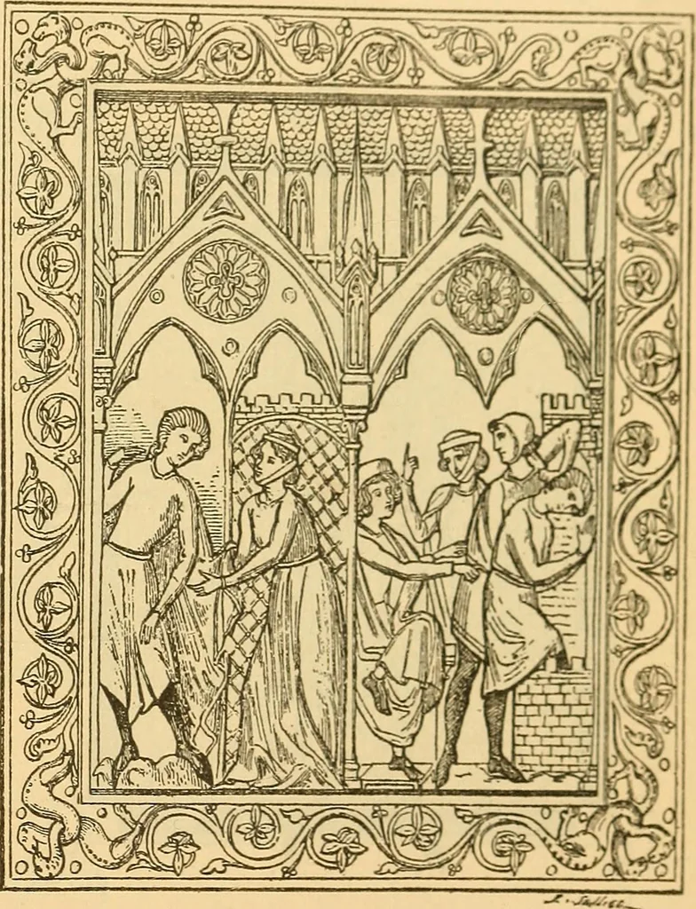 An illustration from History of mediaeval art, 1887, leaf 690