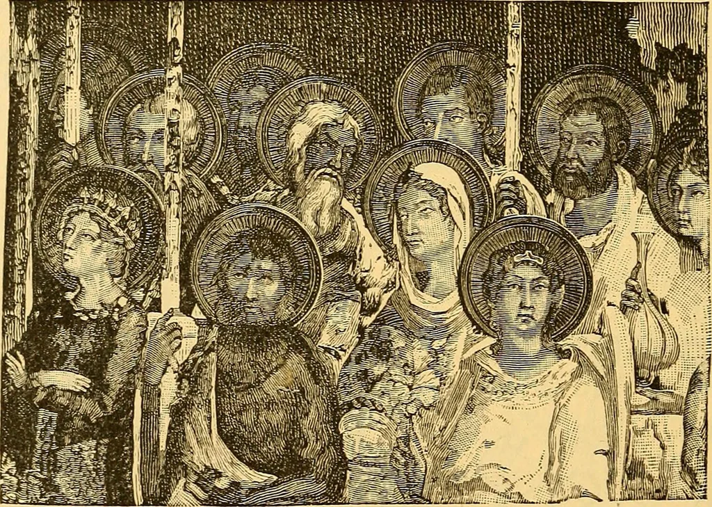 An illustration from History of mediaeval art, 1887, leaf 707