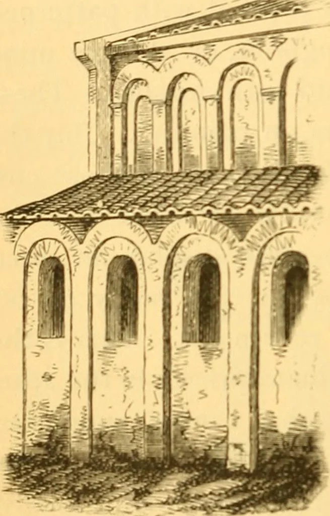 An illustration from History of mediaeval art, 1887, leaf 71
