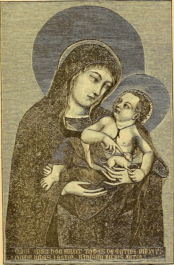 An illustration from History of mediaeval art, 1887, leaf 711