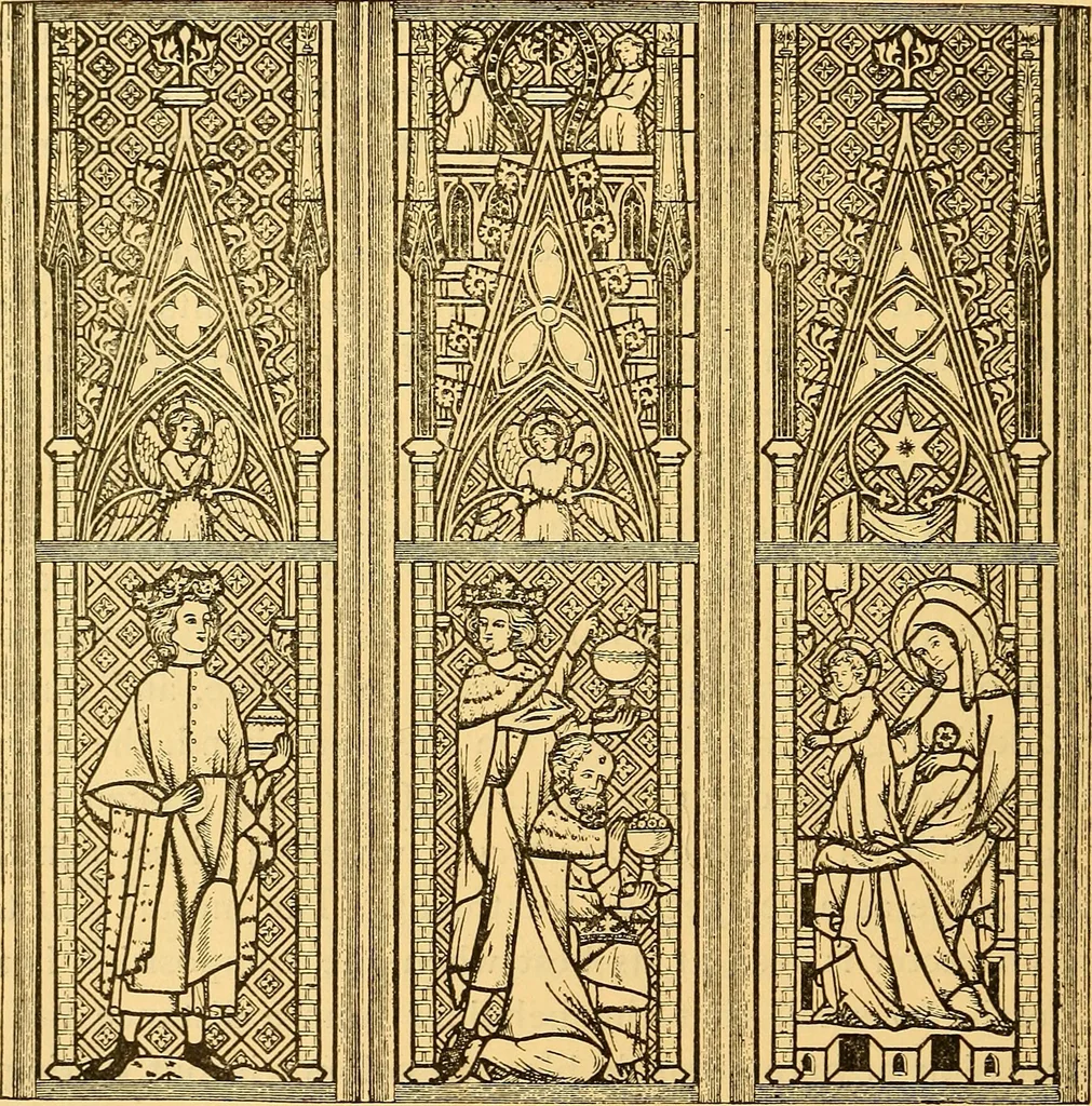 An illustration from History of mediaeval art, 1887, leaf 719