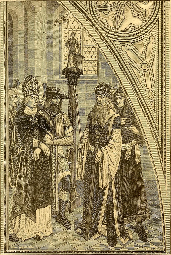 An illustration from History of mediaeval art, 1887, leaf 729