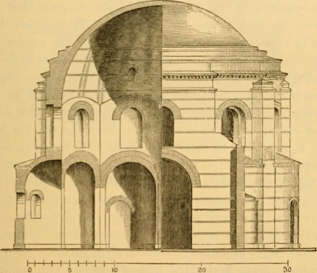 An illustration from History of mediaeval art, 1887, leaf 76
