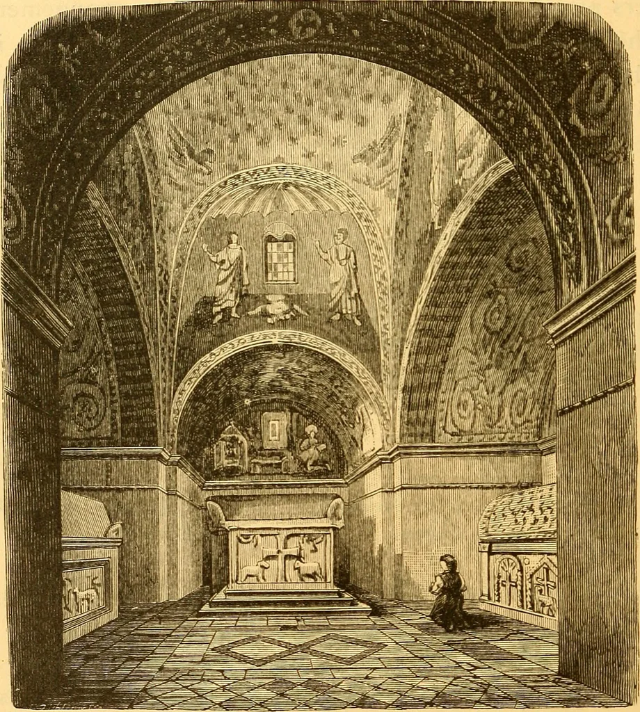 An illustration from History of mediaeval art, 1887, leaf 81