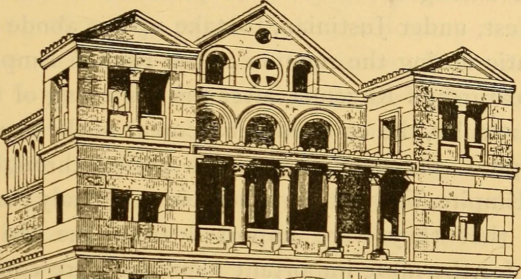 An illustration from History of mediaeval art, 1887, leaf 86