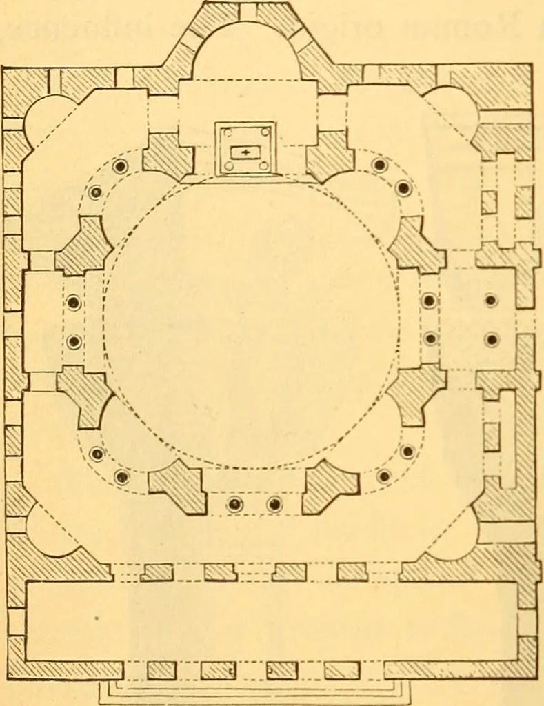 An illustration from History of mediaeval art, 1887, leaf 93