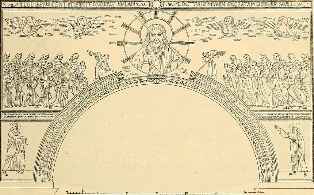 An illustration from History of mediæval art, 1893, leaf 118