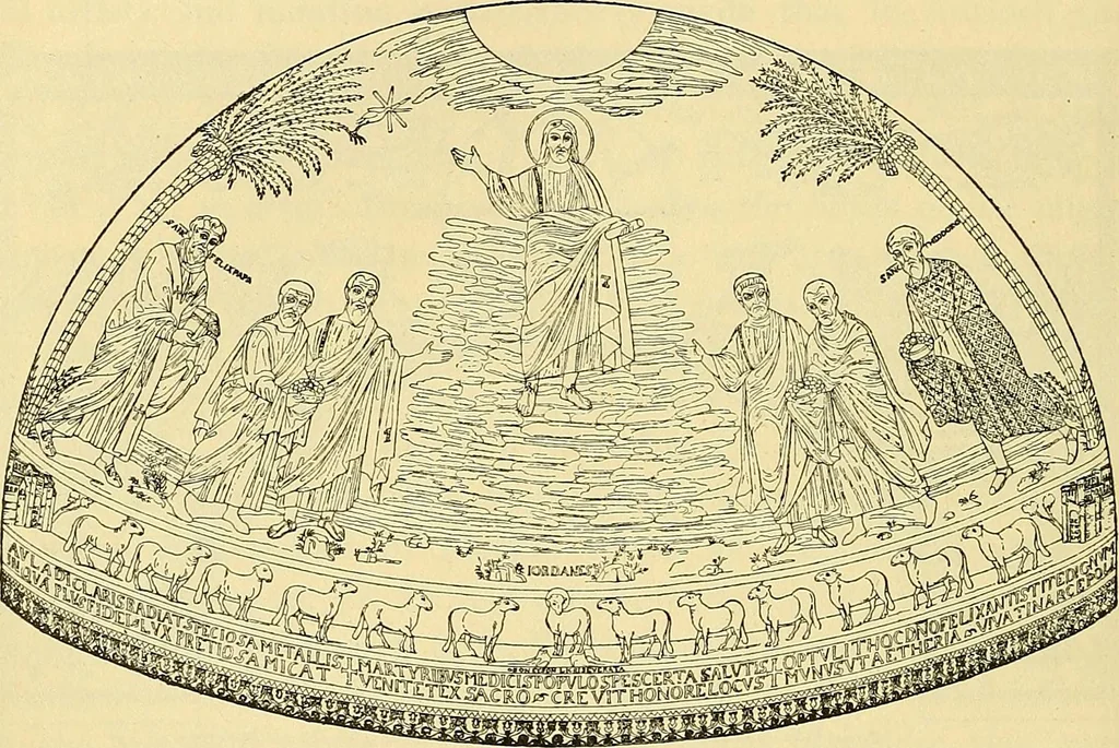 An illustration from History of mediæval art, 1893, leaf 119