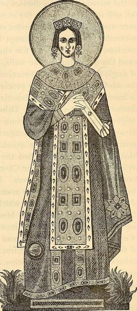 An illustration from History of mediæval art, 1893, leaf 126