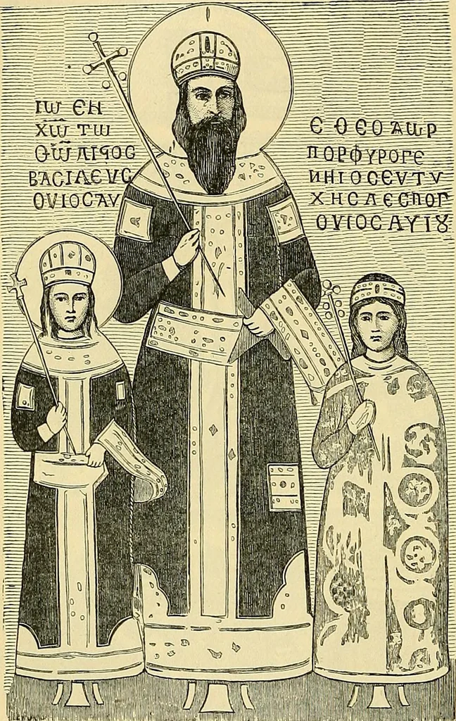 An illustration from History of mediæval art, 1893, leaf 133