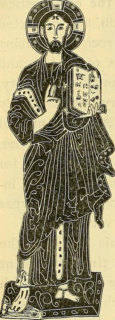 An illustration from History of mediæval art, 1893, leaf 135