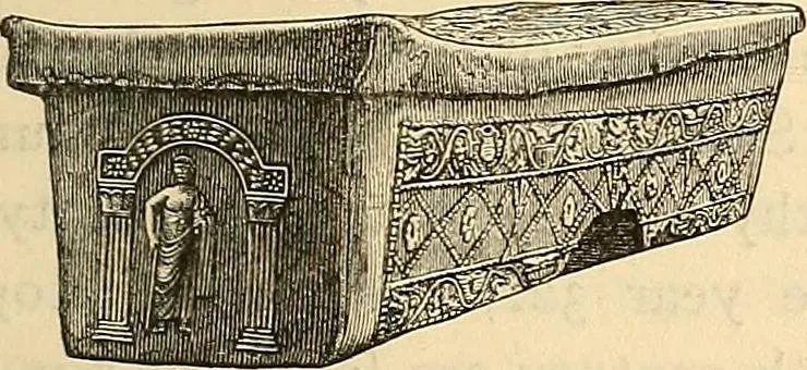 An illustration from History of mediæval art, 1893, leaf 144