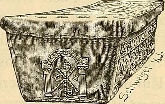 An illustration from History of mediæval art, 1893, leaf 144