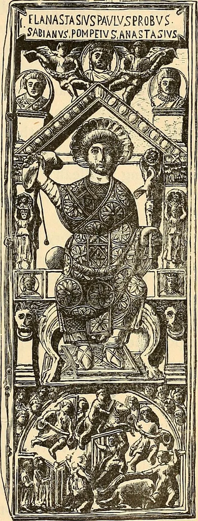 An illustration from History of mediæval art, 1893, leaf 146