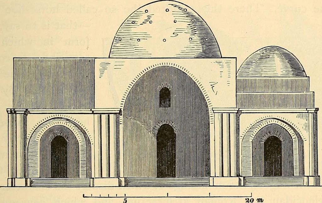 An illustration from History of mediæval art, 1893, leaf 158