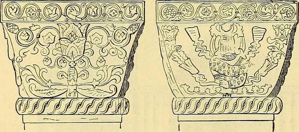 An illustration from History of mediæval art, 1893, leaf 159