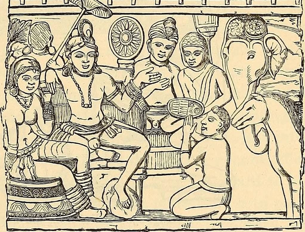 An illustration from History of mediæval art, 1893, leaf 184