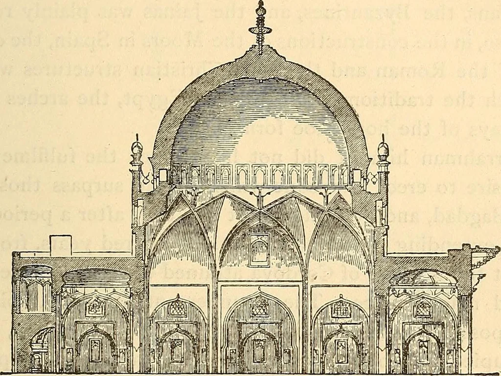 An illustration from History of mediæval art, 1893, leaf 212