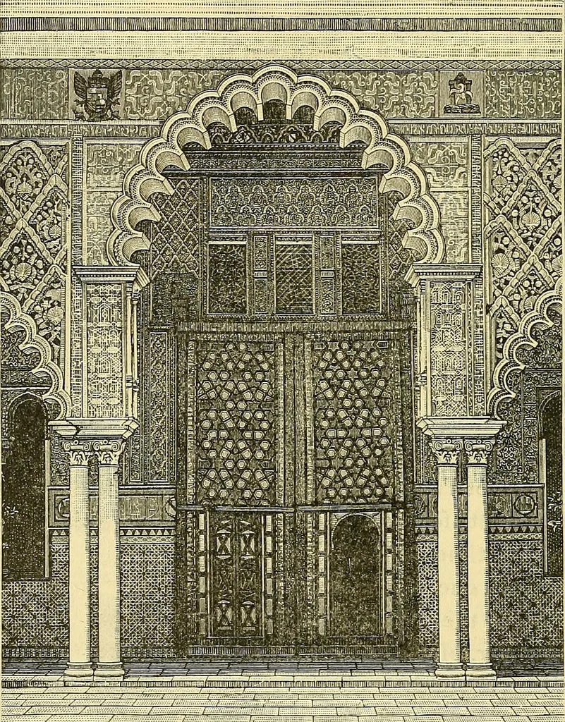 An illustration from History of mediæval art, 1893, leaf 219