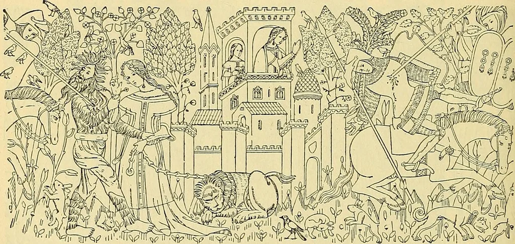 An illustration from History of mediæval art, 1893, leaf 235