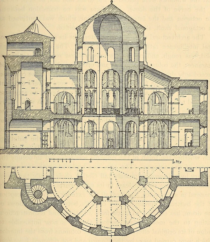 An illustration from History of mediæval art, 1893, leaf 254