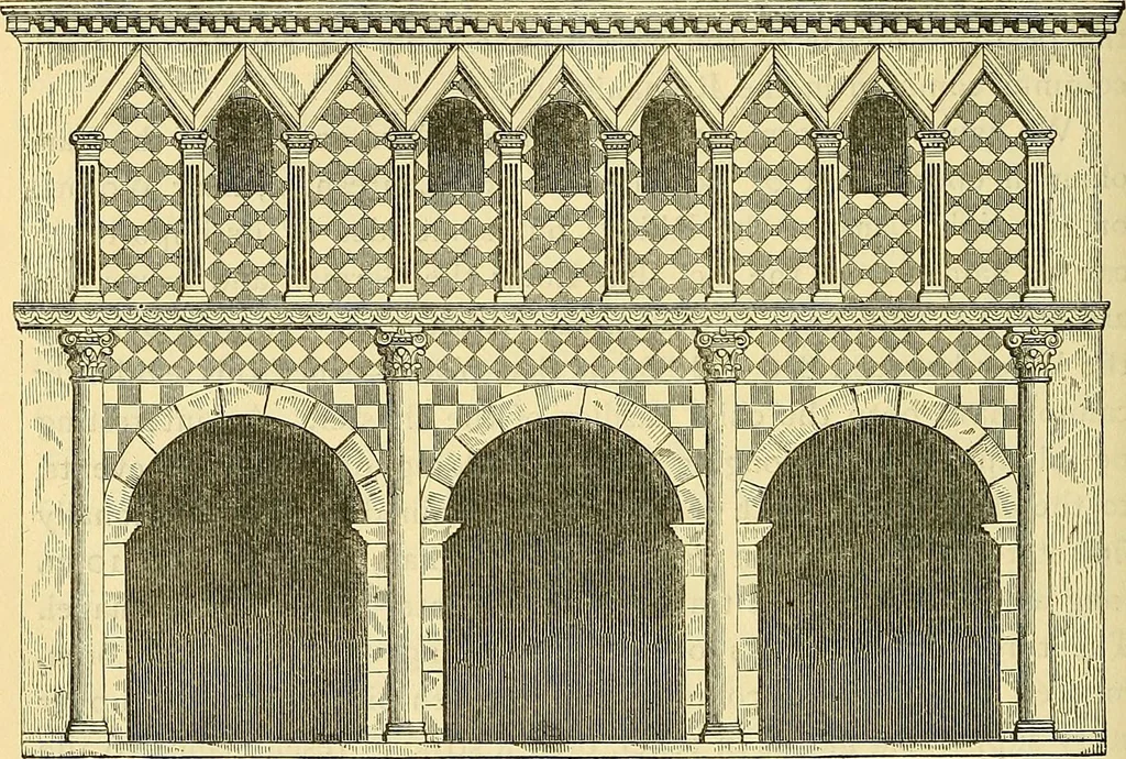 An illustration from History of mediæval art, 1893, leaf 265