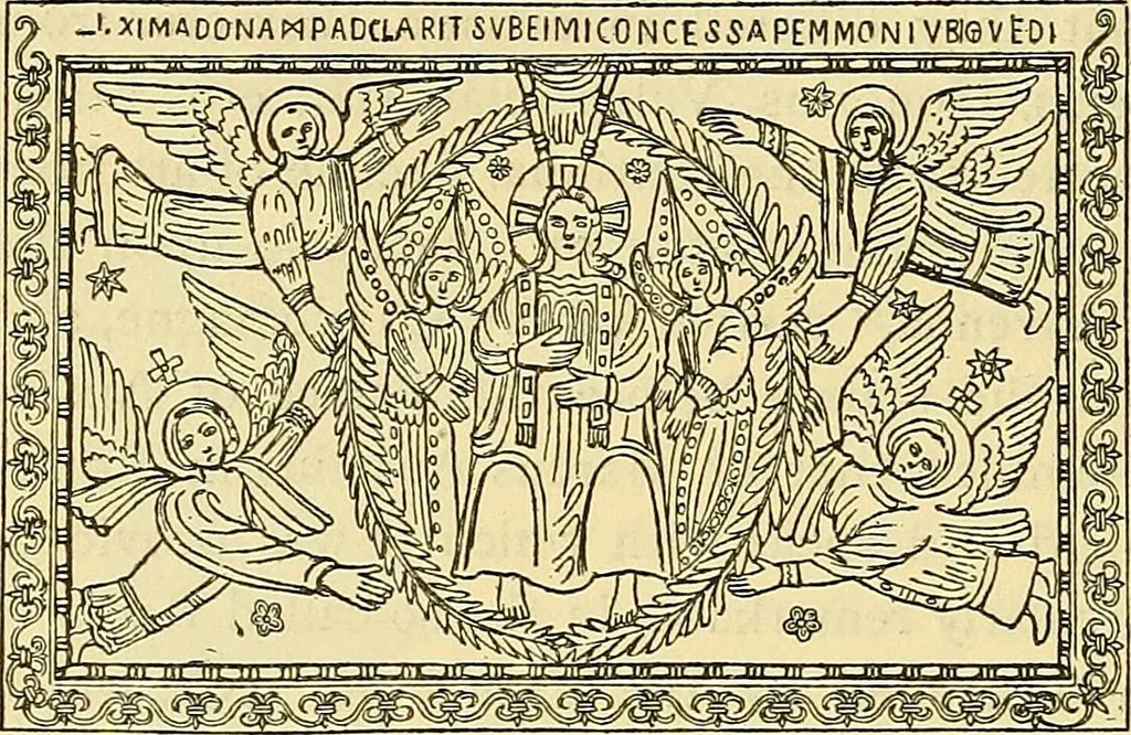 An illustration from History of mediæval art, 1893, leaf 269