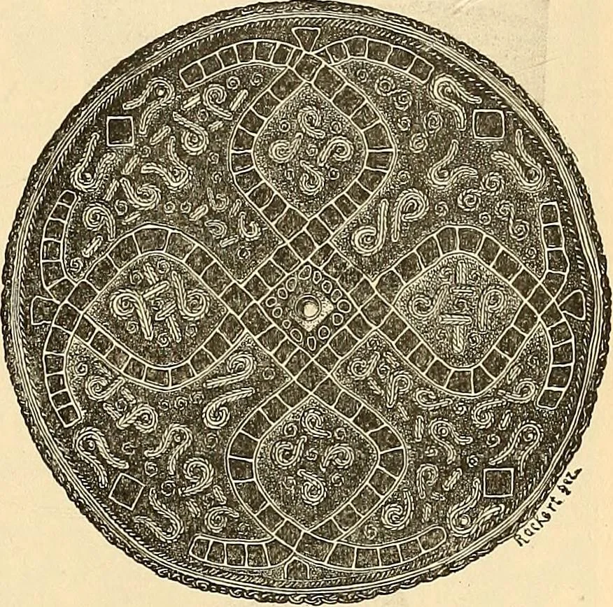 An illustration from History of mediæval art, 1893, leaf 274