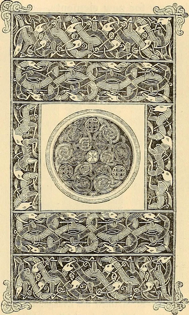 An illustration from History of mediæval art, 1893, leaf 278